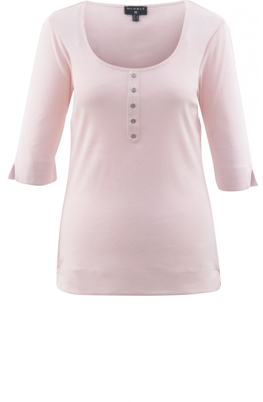 Pale Pink Jersey Top