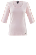 Pale Pink Jersey Top