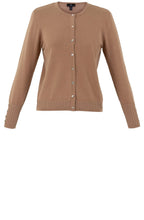 Pale Tobacco Knit Cardigan