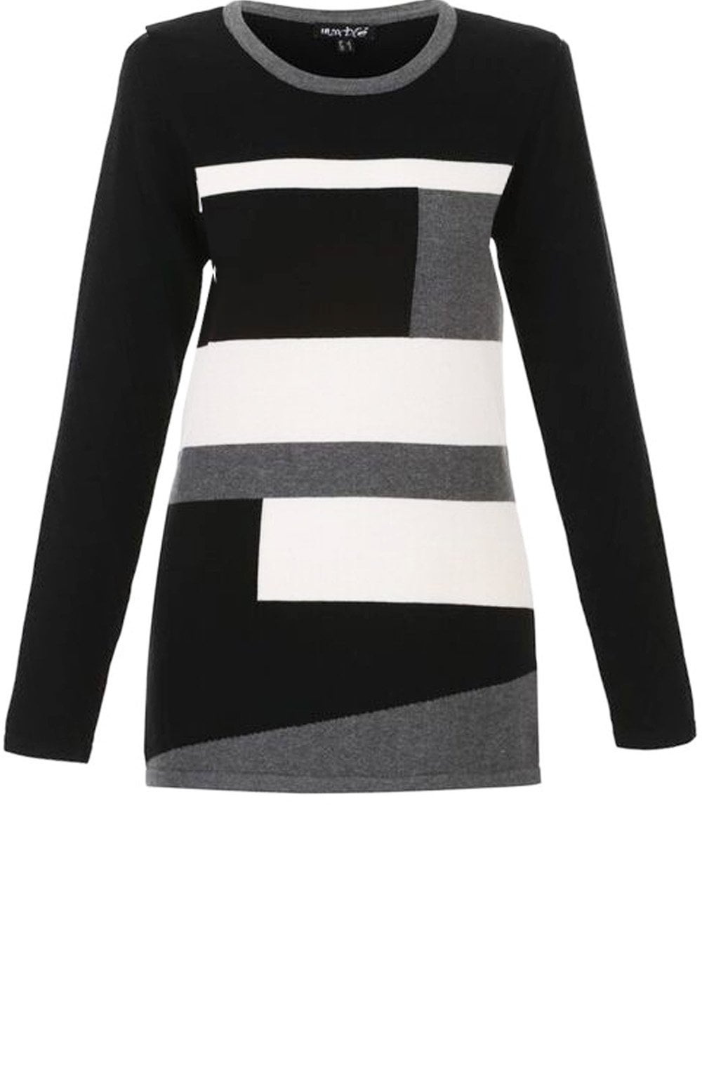 Patterned Cotton Sweater