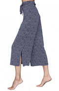 Patterned Wide Leg Culottes
