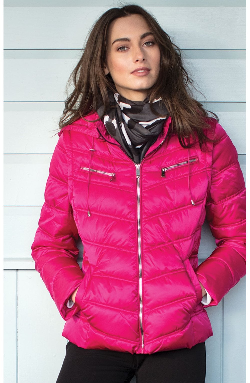 Pink Quilted Coat