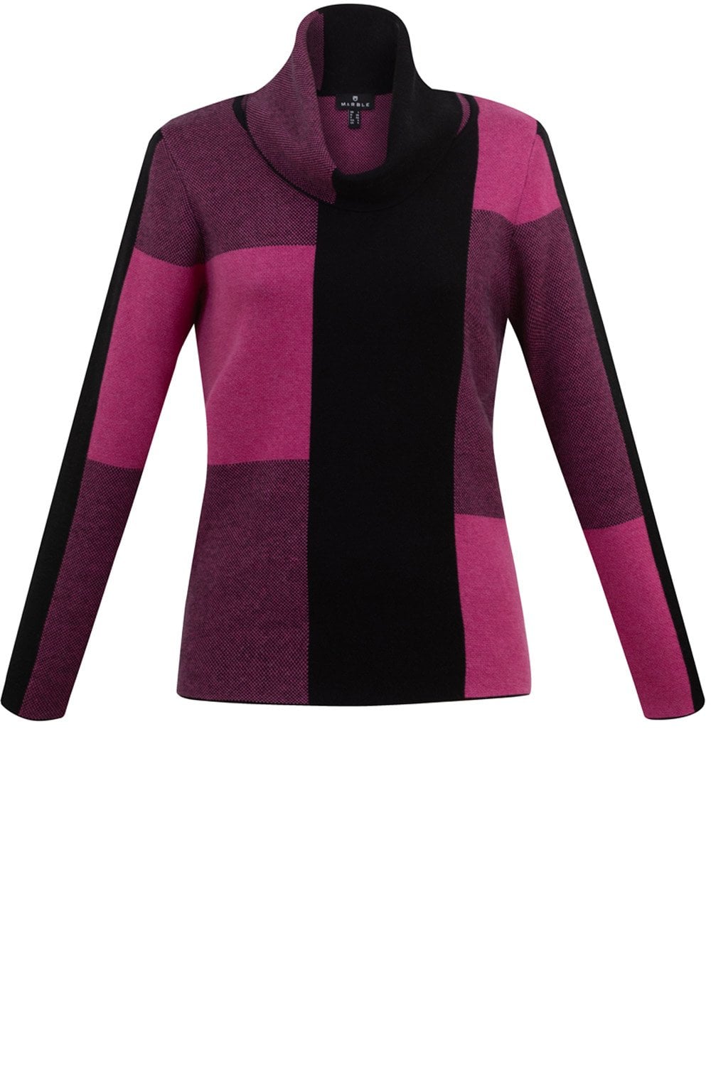 Pink Block Design Jumper