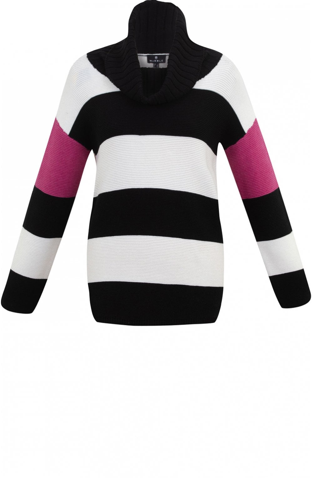 Pink Bold Stripe Jumper