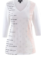Pink Design Jersey T Shirt