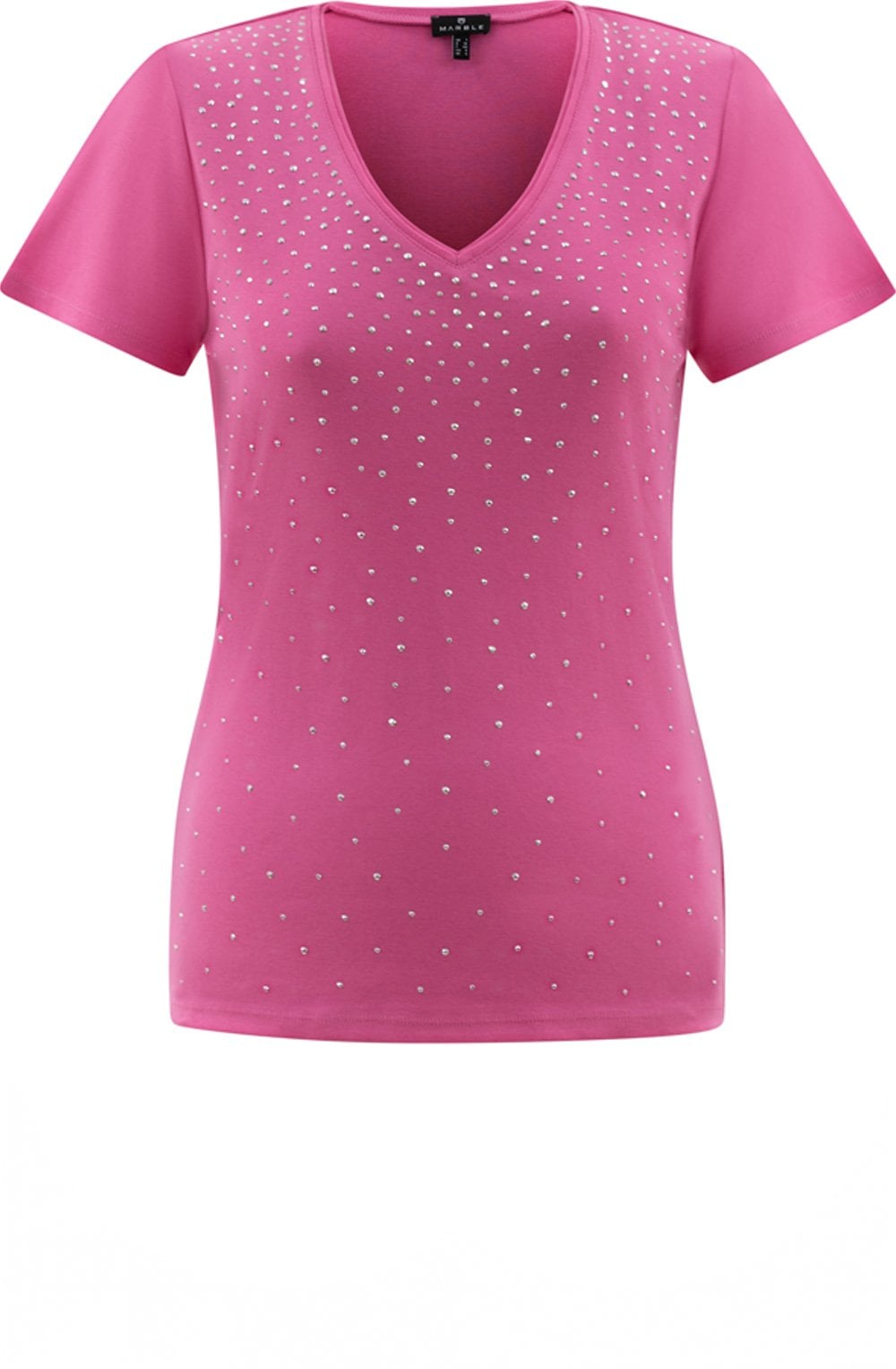 Pink Diamante Sparkle T Shirt