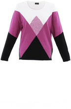 Pink Diamond Print Jumper