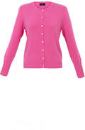 Pink Fine Knit Cardigan