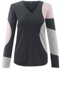 Pink & Grey Jumper