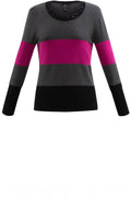 Pink & Grey Panel Jumper