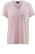 Marble Pink jersey Tee