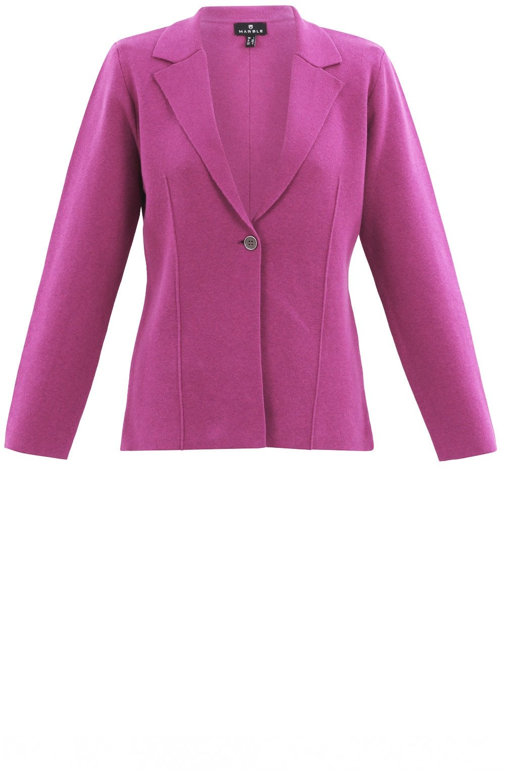 Pink Knitted Blazer