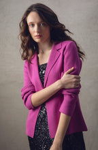 Pink Knitted Blazer