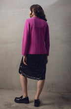 Pink Knitted Blazer