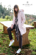 Pink Quilted Coat