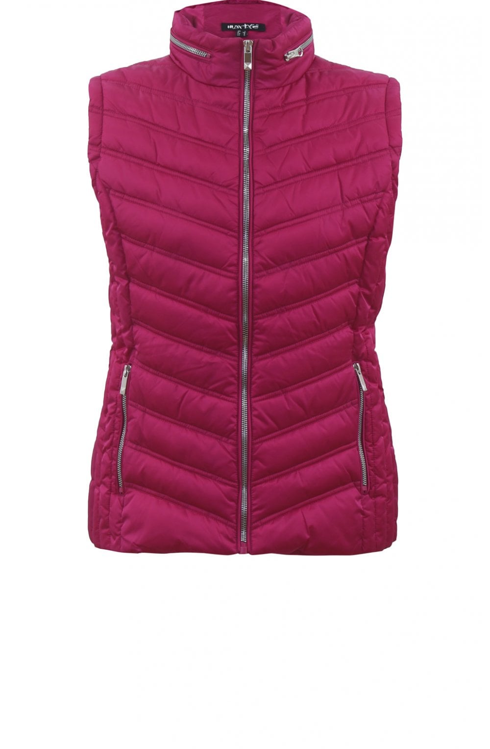 Pink Quilted Waistcoat