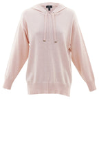 Pink Relaxed Hooded Jumper