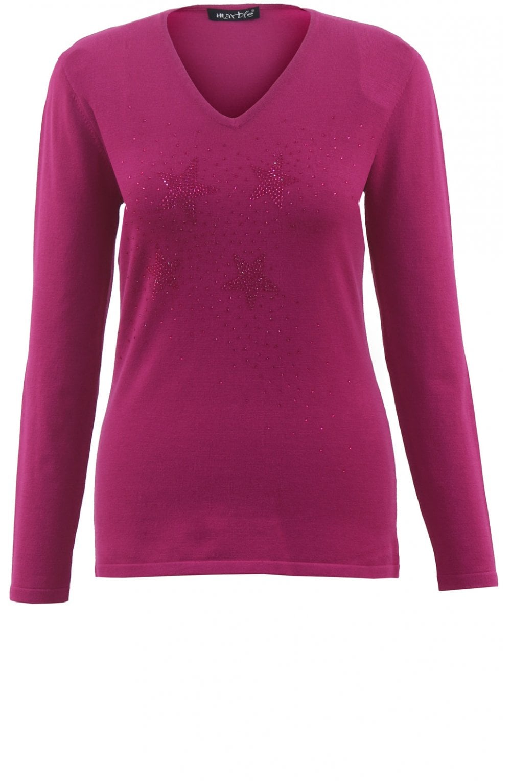 Pink Rhinesone Star Jumper