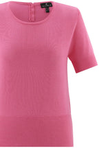 Pink Short Sleeved Jumper