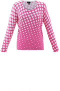 Pink Spot Print