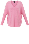 Pink Star Design Relaxed Sweater