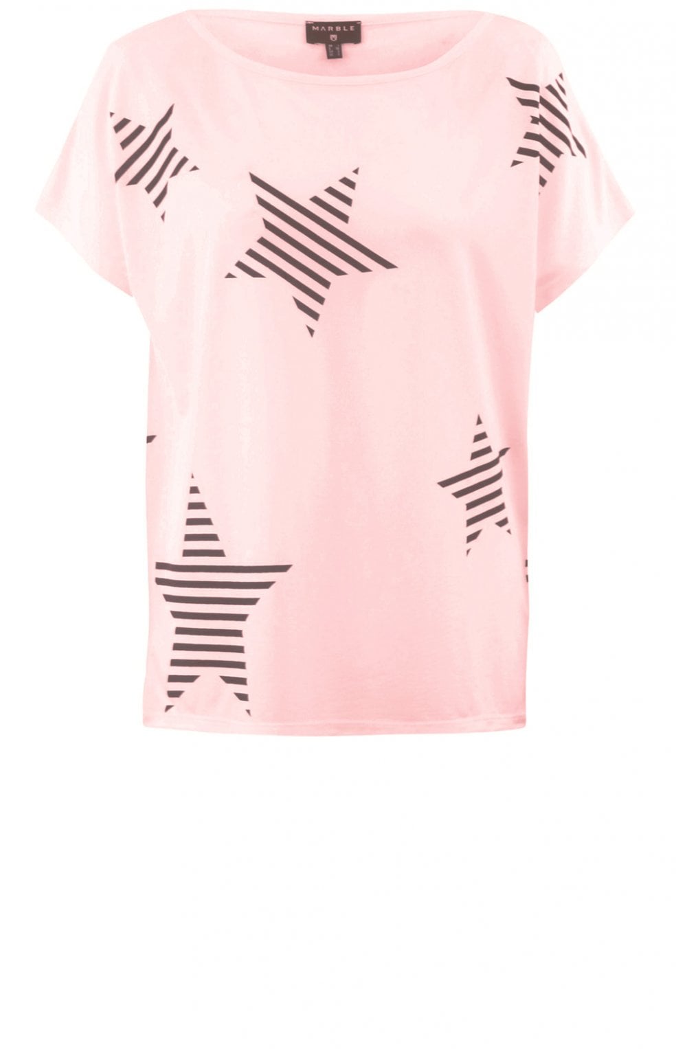 Pink Star Design Top