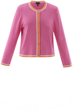Pink Statement Stripe Cardigan