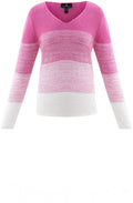 Pink Stripe Panel Jumper