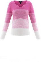 Pink Stripe Panel Jumper