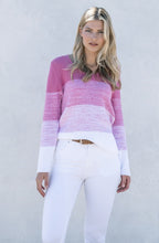 Pink Stripe Panel Jumper
