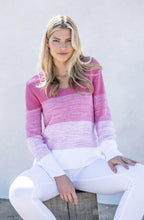 Pink Stripe Panel Jumper