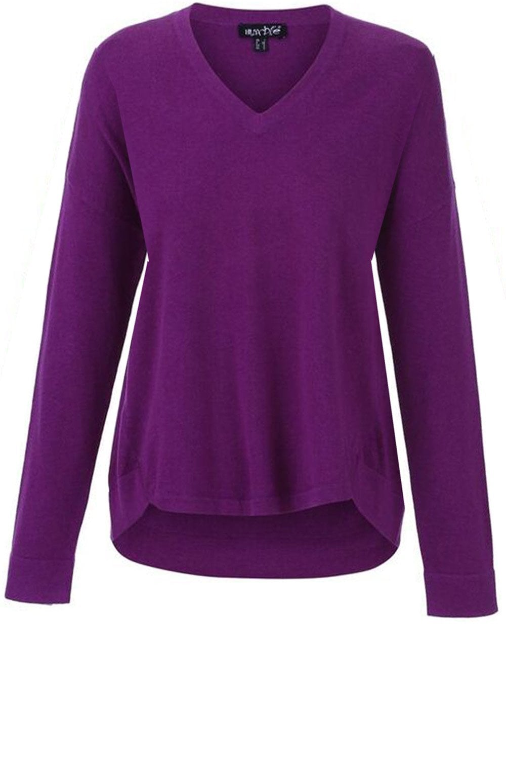 Purple relaxed fit Sweater