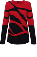 Red and Black Sweater