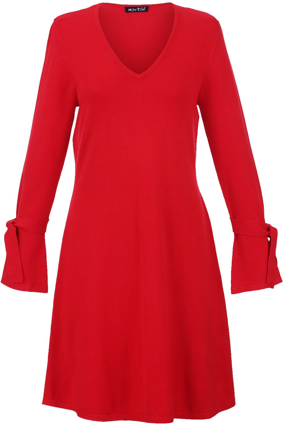 Red Knit Dress