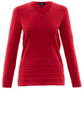 Red Knit Jumper