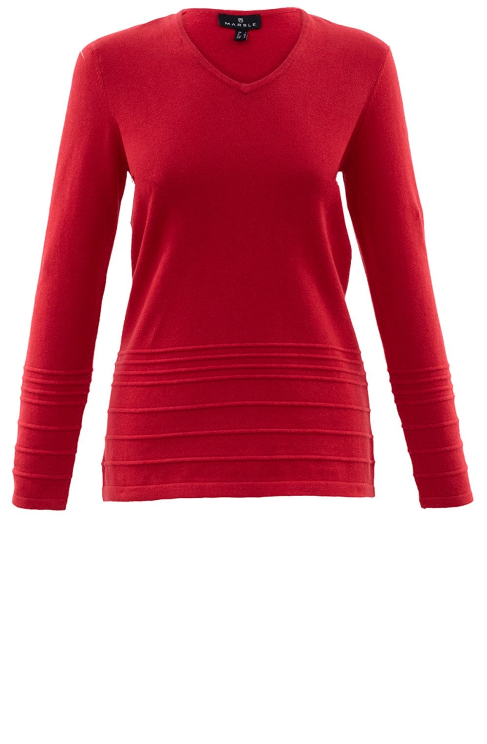 Red Knit Jumper