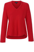 Red relaxed fit Sweater