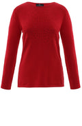 Red Rhinestone Jumper