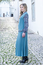Relaxed Sea Foam Knitted Cotton Vest