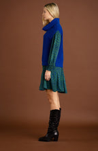 Royal Blue Cowl Neck Sleeveless Jumper