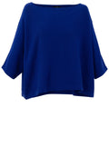 Royal Blue Scattered Sparkle Batwing Sweater