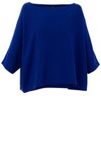Royal Blue Scattered Sparkle Batwing Sweater