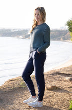 Sea Foam Ribbed Knit Removable Snood Jumper