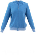 Sky Blue Hooded Cardigan