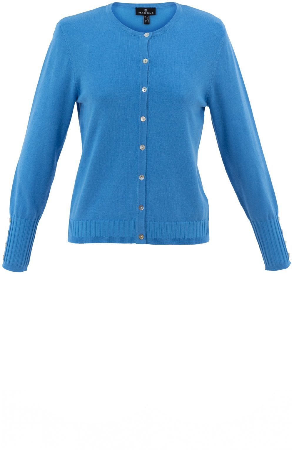 Sky Blue Knit Cardigan