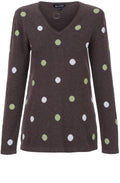 Spot Print Sweater