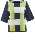 Marble Square Design Cotton Jumper