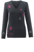 Star Print Jumper