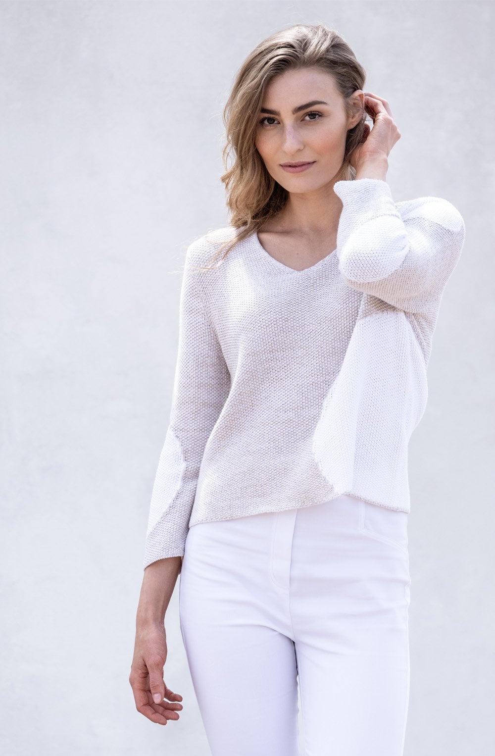 Stone Spot Design Jumper