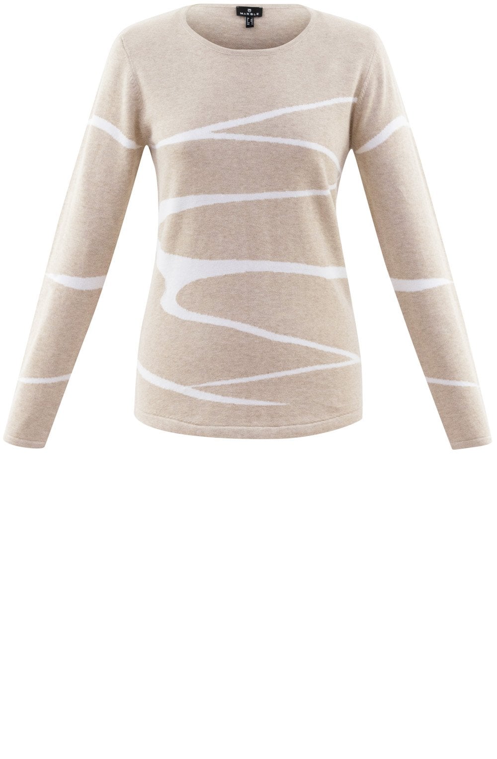 Stone Striped Design Jumper